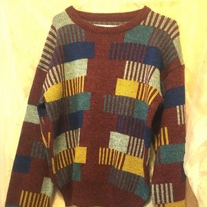 IT'S FALL!  Multi-colored Sweater, Great Condition